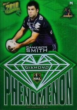 2010 NRL Champions - NRL Phenomenon Diamond Cards #P4 Cameron Smith Front